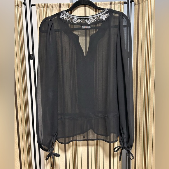 Beaded peasant blouse - Picture 4 of 6